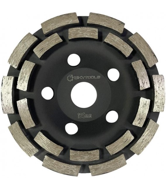Чашка алмазная шлифовальная SKytools SK0031 125 сегментная двухрядная